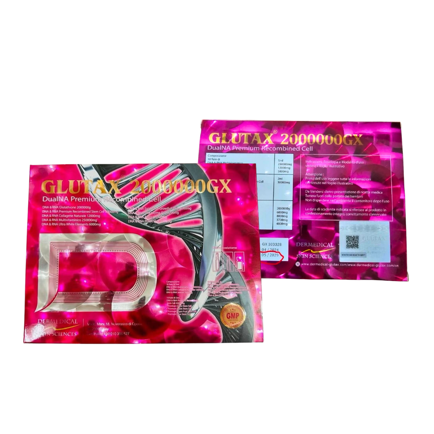 Glutax 2000000GX DualNA Premium Recombined Cell